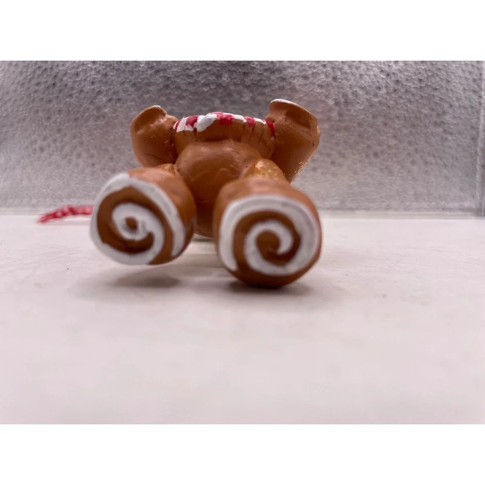 Gingerbread Ornament Collection Lot 6 Cookie Chef Figures +Garland Holiday Decor